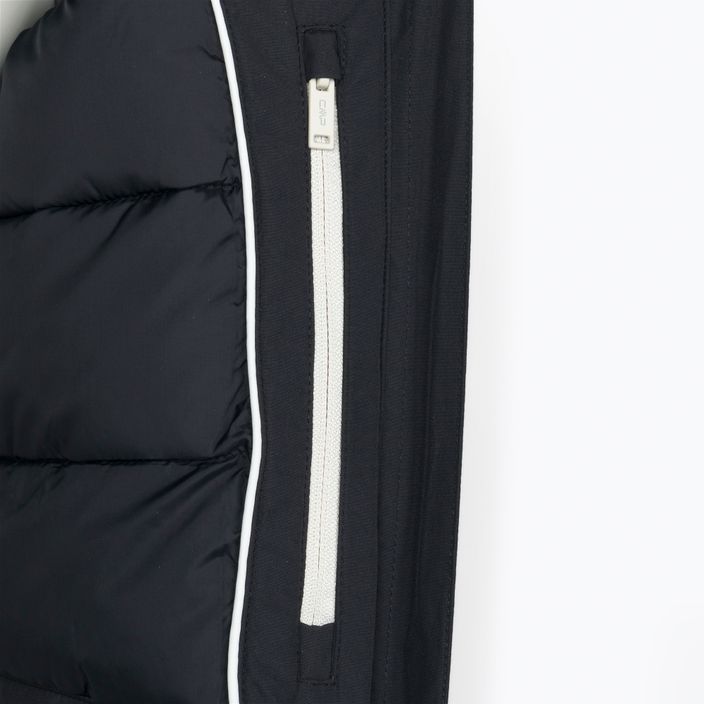 Dámska bunda do dažďa CMP Parka Zip Hood čierna 32K326F 7