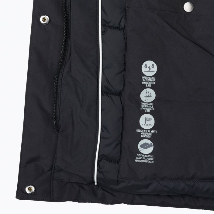Dámska bunda do dažďa CMP Parka Zip Hood čierna 32K326F 8