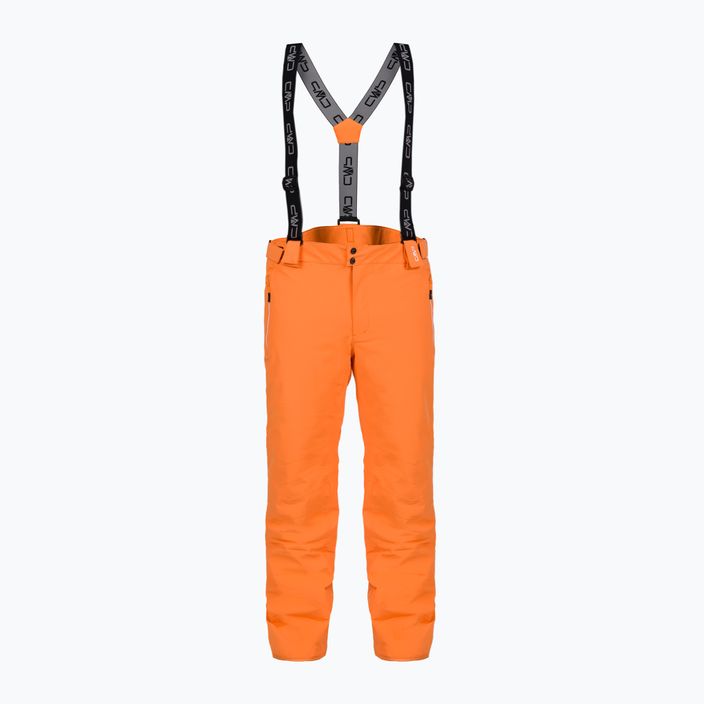 CMP pánske lyžiarske nohavice oranžové 3W04467/C593 8