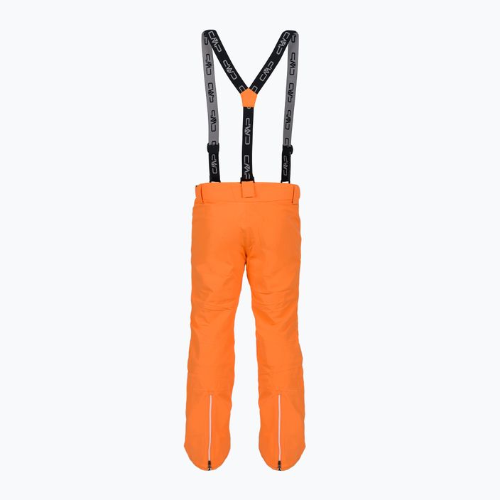 CMP pánske lyžiarske nohavice oranžové 3W04467/C593 9