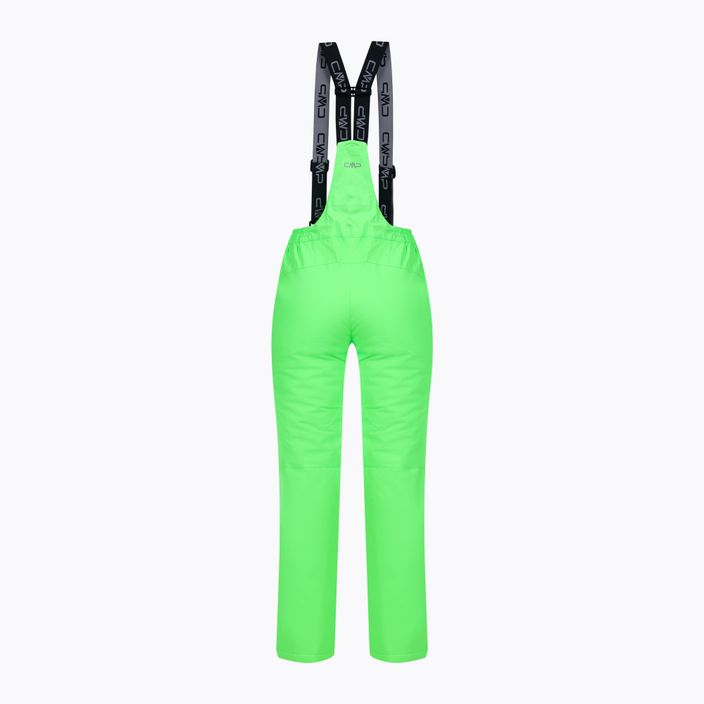 Detské lyžiarske nohavice CMP zelené 3W15994/E510 2