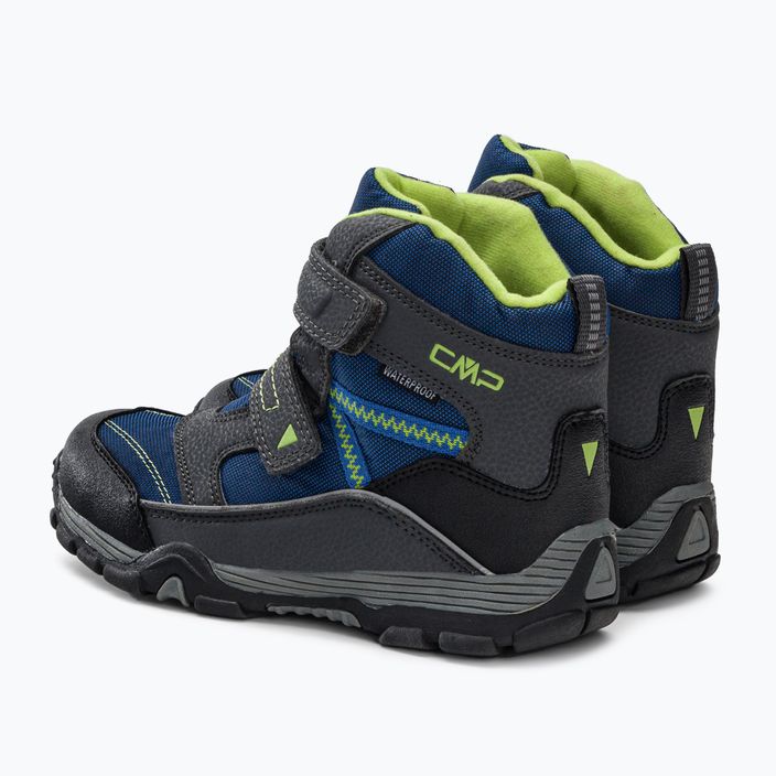 Detské trekingové topánky CMP Pyry Snowboots modro-šedé 38Q4514J 3