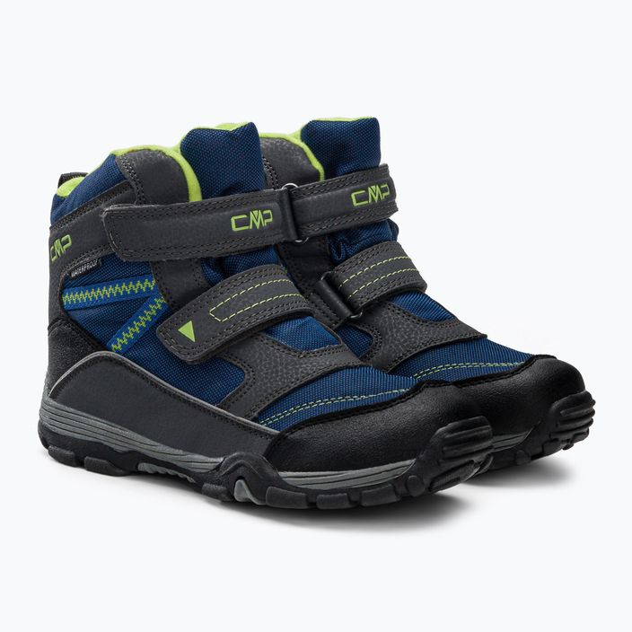 Detské trekingové topánky CMP Pyry Snowboots modro-šedé 38Q4514J 4
