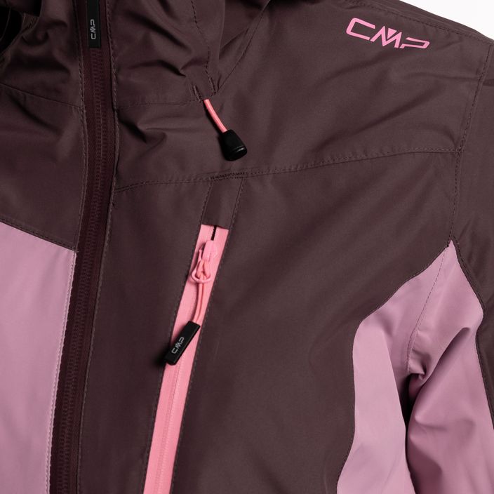Dámska bunda do dažďa CMP ružová 33Z5016/C602 3
