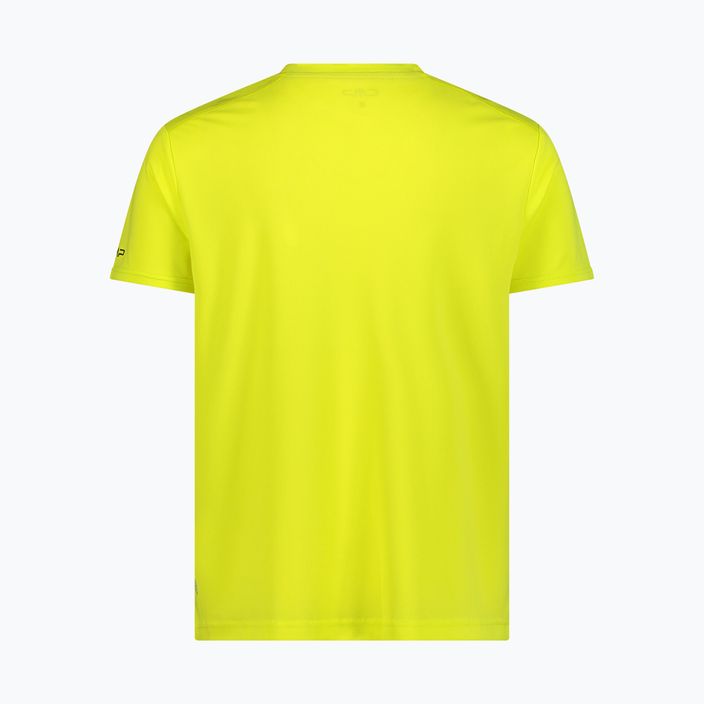 Pánske trekingové tričko CMP žlté 30T5057/E359 2