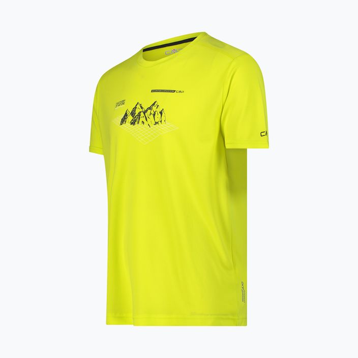 Pánske trekingové tričko CMP žlté 30T5057/E359 3