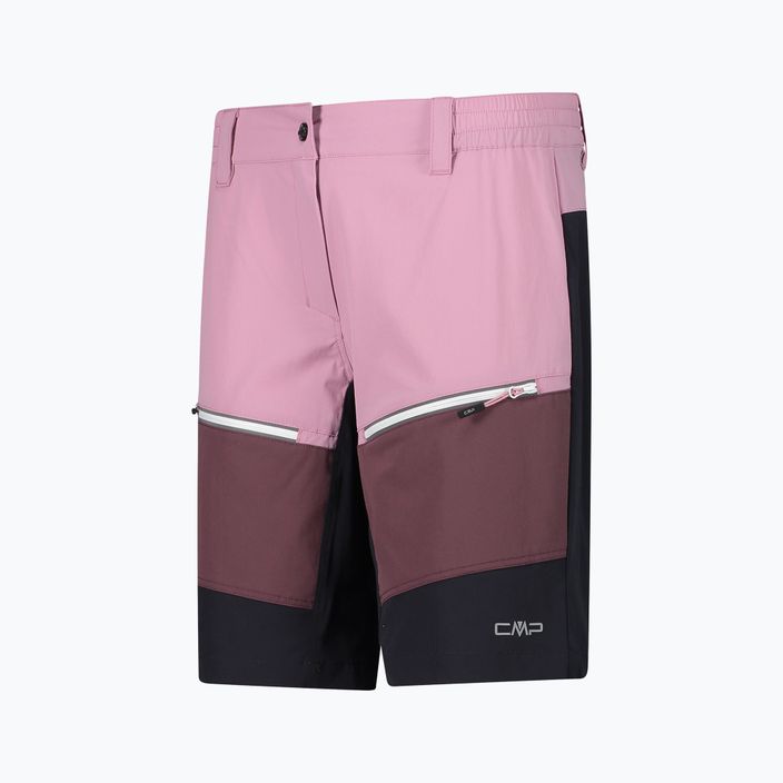 Dámske trekingové šortky CMP Bermuda pink 33T6976/C602 3