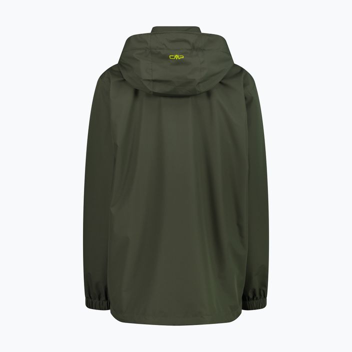Pánska bunda do dažďa CMP Snaps green 39X7367/E319 2