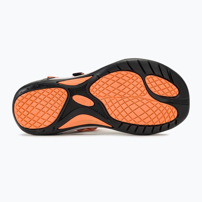 Detské turistické sandále CMP Hamal svetlo oranžové 4