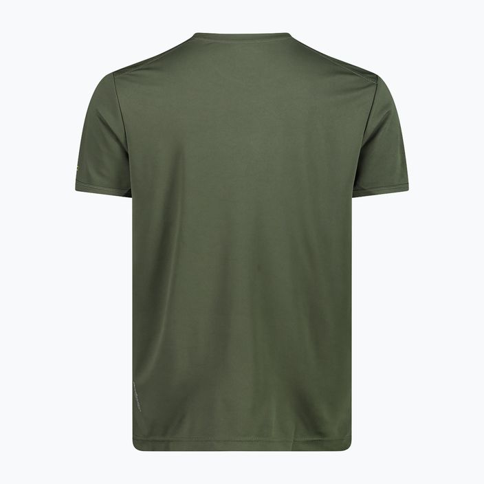 CMP pánske trekingové tričko zelené 30T5057/E319 2
