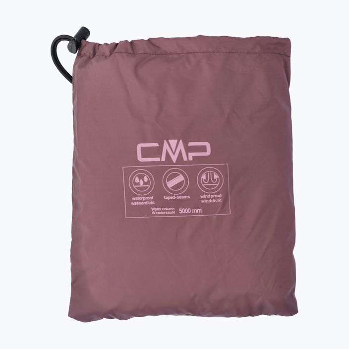 Dámska bunda do dažďa CMP ružová 32X5796/C904 5