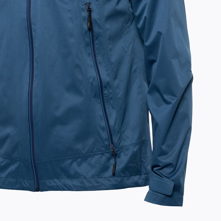 Pánska bunda do dažďa CMP Fix Hood modrá 32Z5077/M879 5