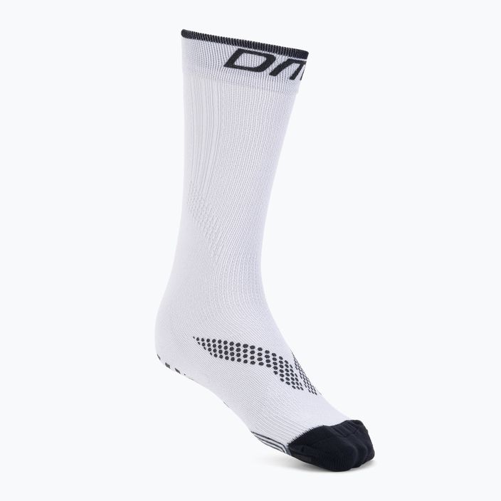DMT S-Sprint Biomechanic cyklistické ponožky biele 45