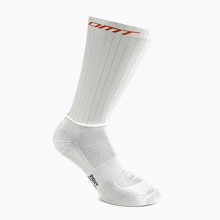 DMT Aero Race cyklistické ponožky biele 51 5