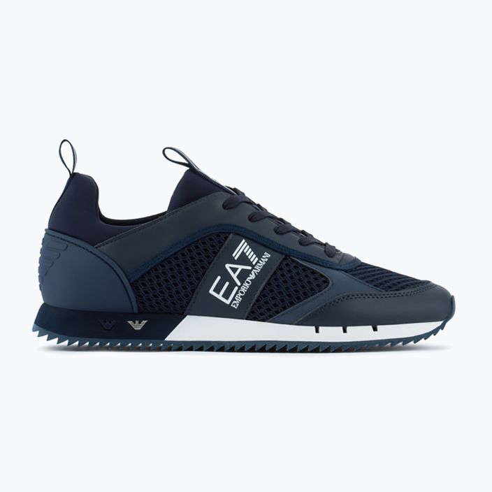 Obuv EA7 Emporio Armani Black & White Laces navy/ white