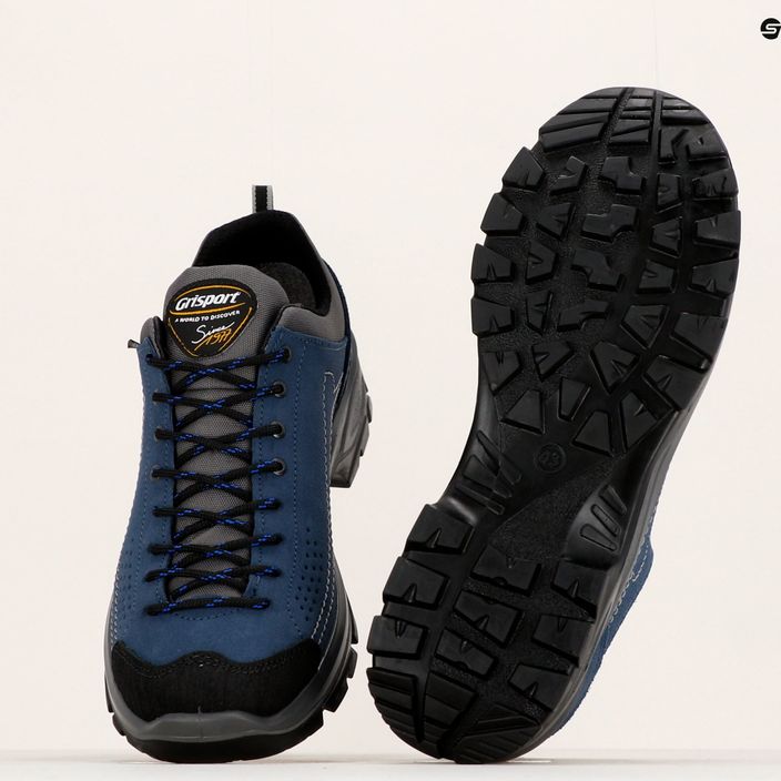 Pánske trekové topánky Grisport blue 14527S2G 13