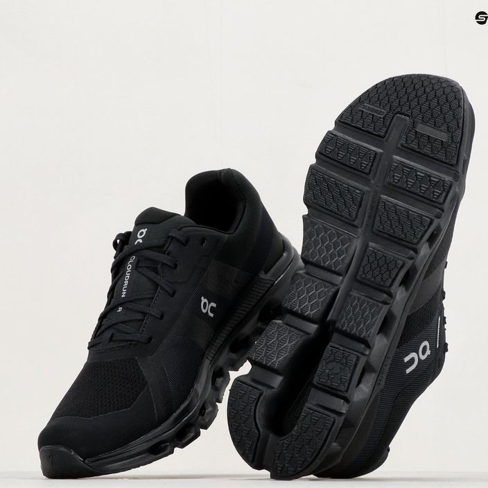 Pánska bežecká obuv On Cloudrunner Waterproof black 5298639 19
