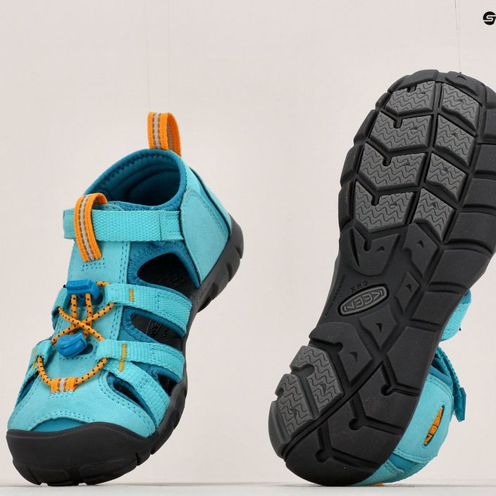 Detské trekingové sandále Keen Seacamp II CNX Ipanema/Fjord Blue 127419 16