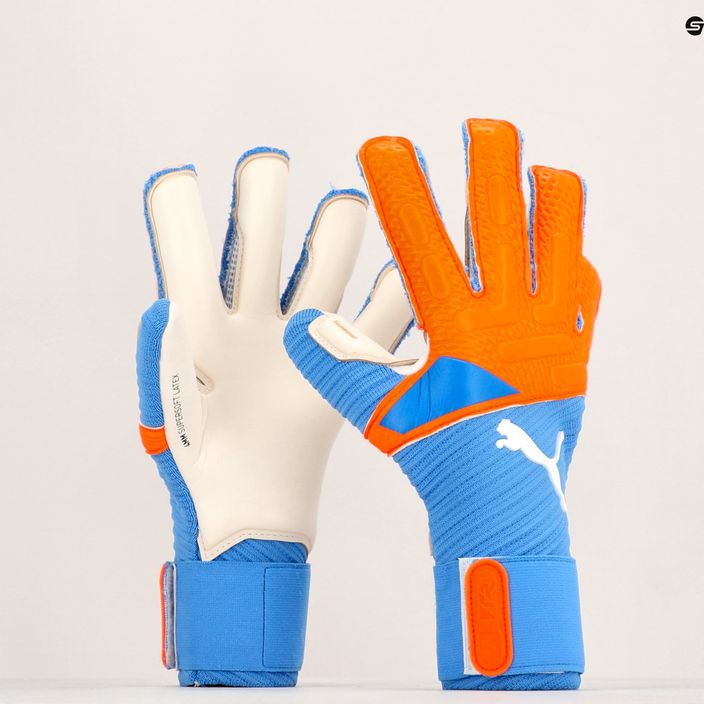 Brankárske rukavice PUMA Future Pro Sgc oranžovo-modré 041843 01 8