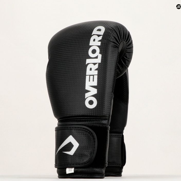 Boxerské rukavice Overlord Kevlar čierne 100005-BK 11