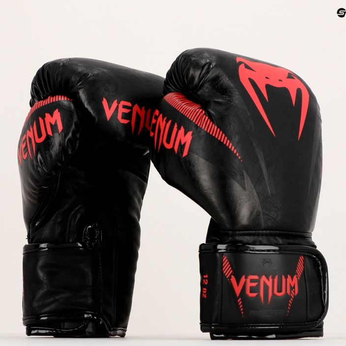 Venum Impact boxerské rukavice čierne VENUM-03284-100 16