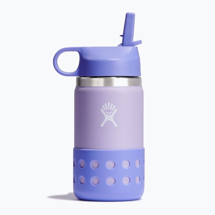Termofľaša Hydro Flask Wide Mouth Straw Lid And Boot 355 ml fialová W12BSWBB519