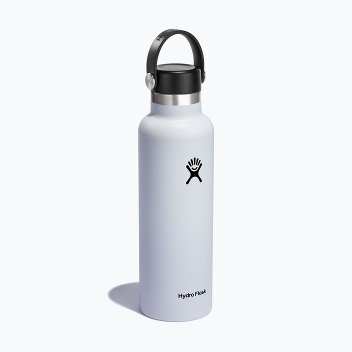Turistická fľaša Hydro Flask Standard Flex 620 ml biela 2