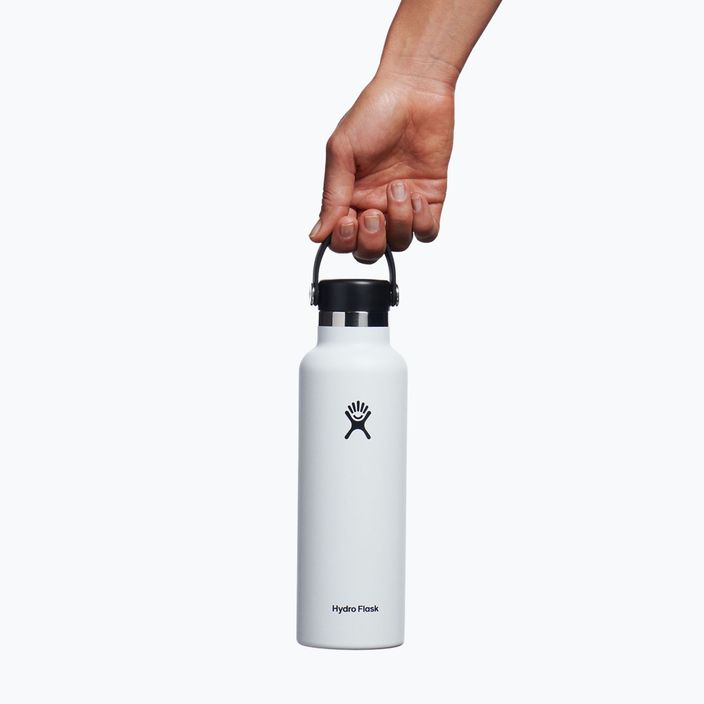 Turistická fľaša Hydro Flask Standard Flex 620 ml biela 4