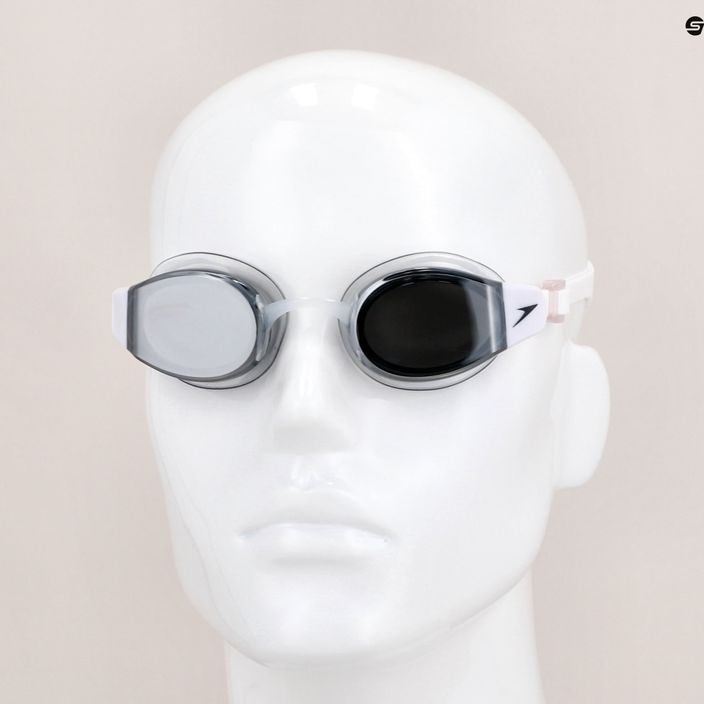 Speedo Mariner Pro Mirror plavecké okuliare biele 8-00237314553 11