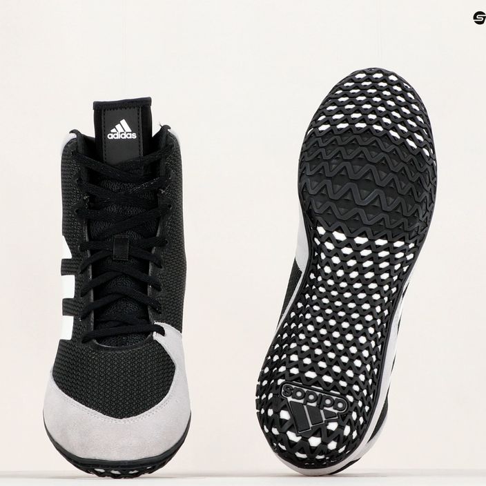 Boxerská obuv adidas Mat Wizard 5 čiernobiela FZ5381 23