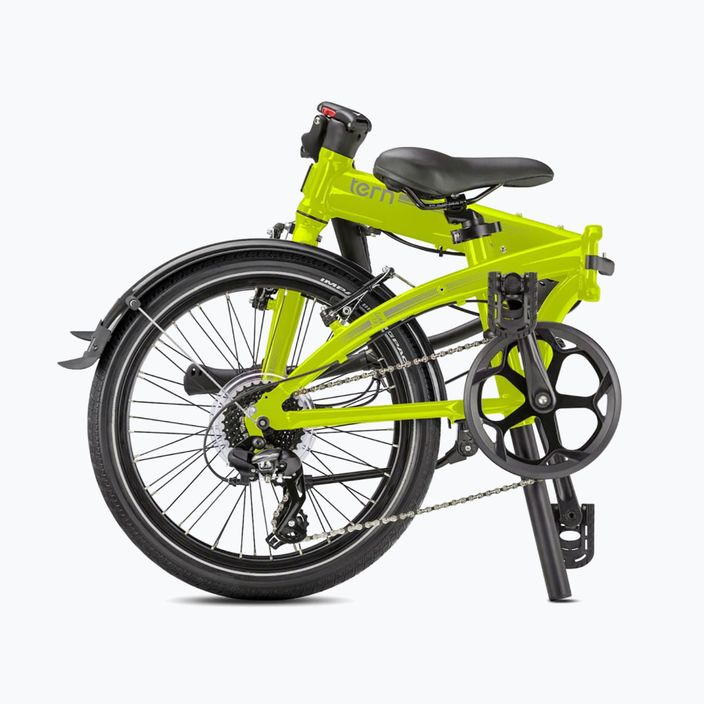 Skladací mestský bicykel Tern žltý LINK C8 2