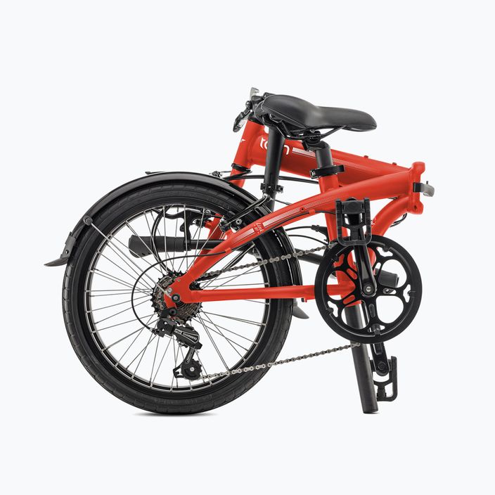 Skladací mestský bicykel Tern červený LINK B7 8