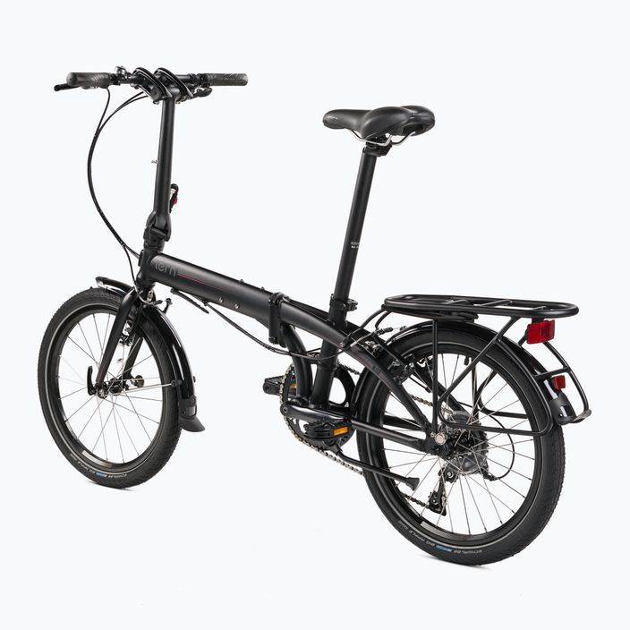Skladací mestský bicykel Tern čierny LINK D8 3