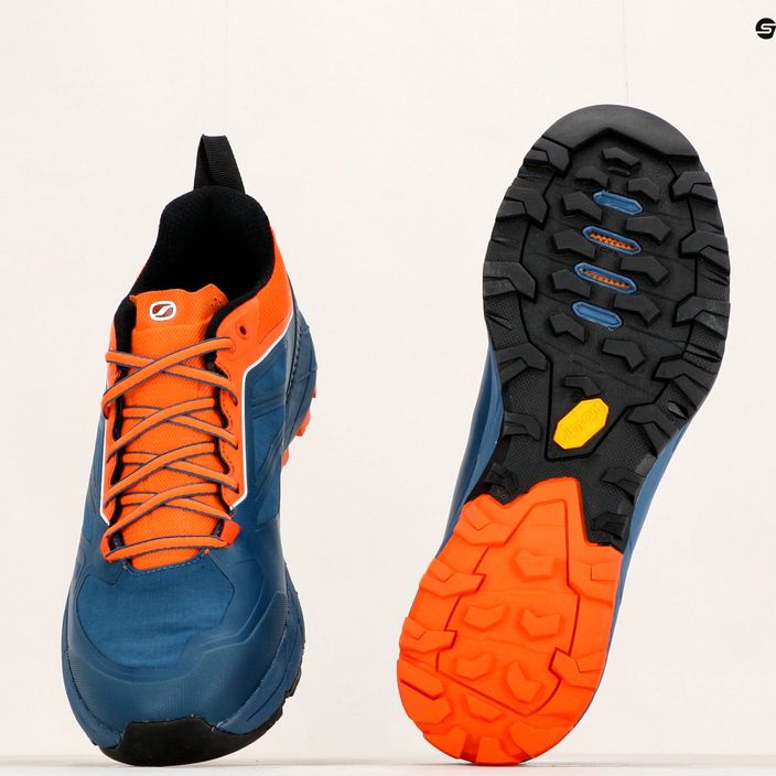 Pánske trekové topánky SCARPA Rapid GTX navy blue-orange 72701 14
