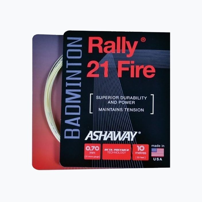 Bedmintonový výplet ASHAWAY Rally 21 - sada béžová