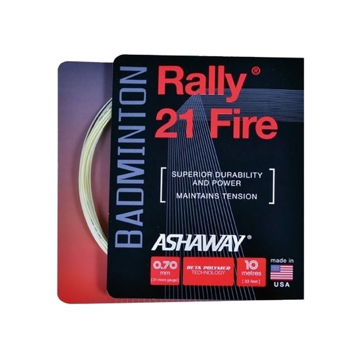 Bedmintonový výplet ASHAWAY Rally 21 - sada béžová 2