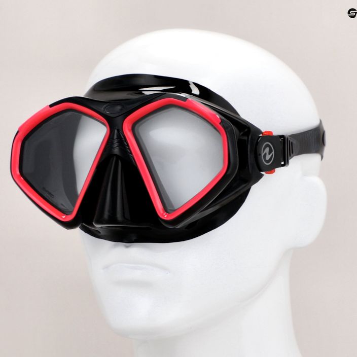 Potápačská maska Aqualung Hawkeye čierna/ružová MS5570102 8