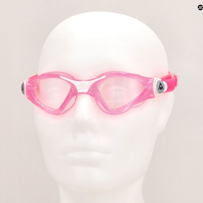 Detské plavecké okuliare Aquasphere Kayenne pink / white / lenses clear EP3190209LC 7