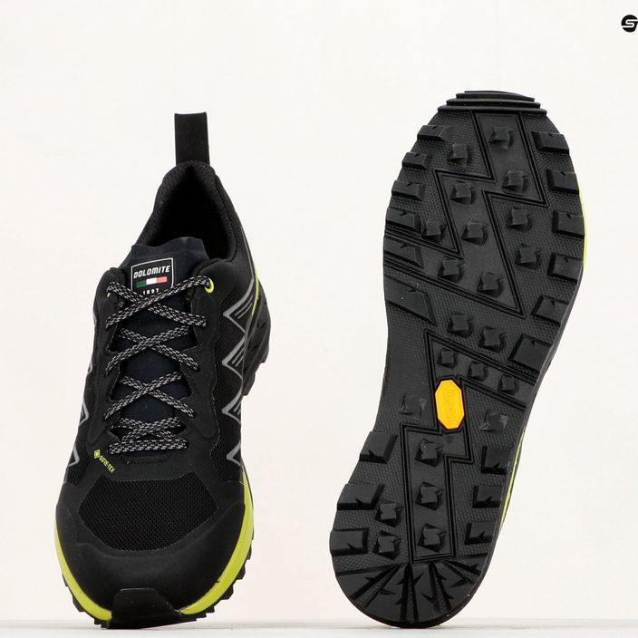 Dolomite pánske trekové topánky Croda Nera Tech GTX black 296273 14