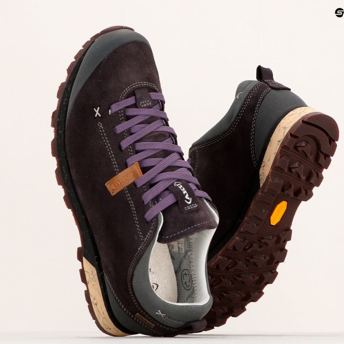 AKU pánske trekové topánky Bellamont III Suede GTX brown-purple 520.3-565-4 14