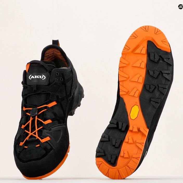Pánska prístupová obuv AKU Rock Dfs GTX čierno-oranžová 722-18-7 13