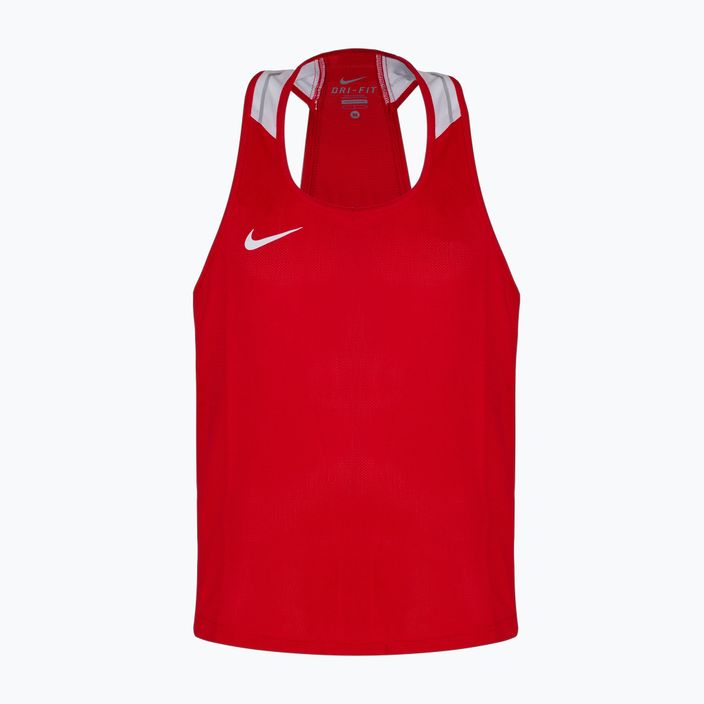 Pánske tréningové tričko Nike Boxing Tank červené 652861-657