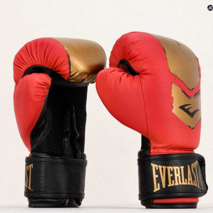 Detské boxerské rukavice Everlast Prospect 2 red/gold EV4602 RED/GLD 9