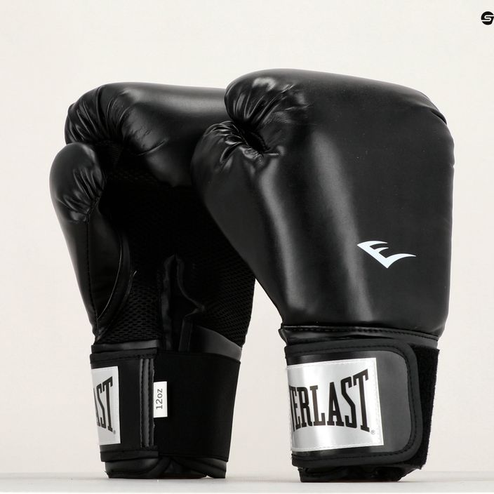 Boxerské rukavice Everlast Pro Style 2 čierne EV2120 BLK 9