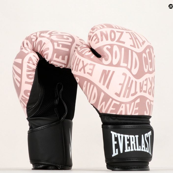 Dámske boxerské rukavice Everlast Spark pink/gold EV2150 PNK/GLD 9
