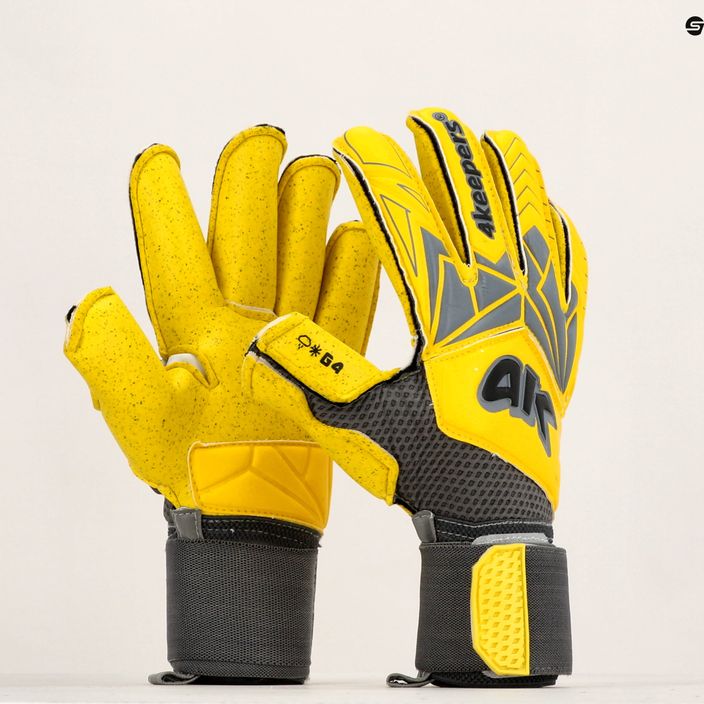 4Keepers Force brankárske rukavice V2.23 Rf žlté 9