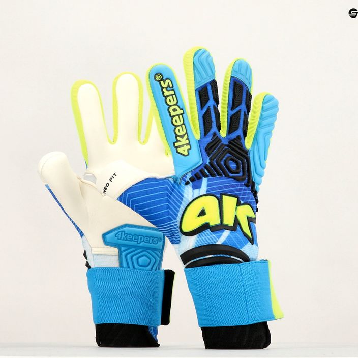 4Keepers Neo Liga Nc brankárske rukavice modré 10