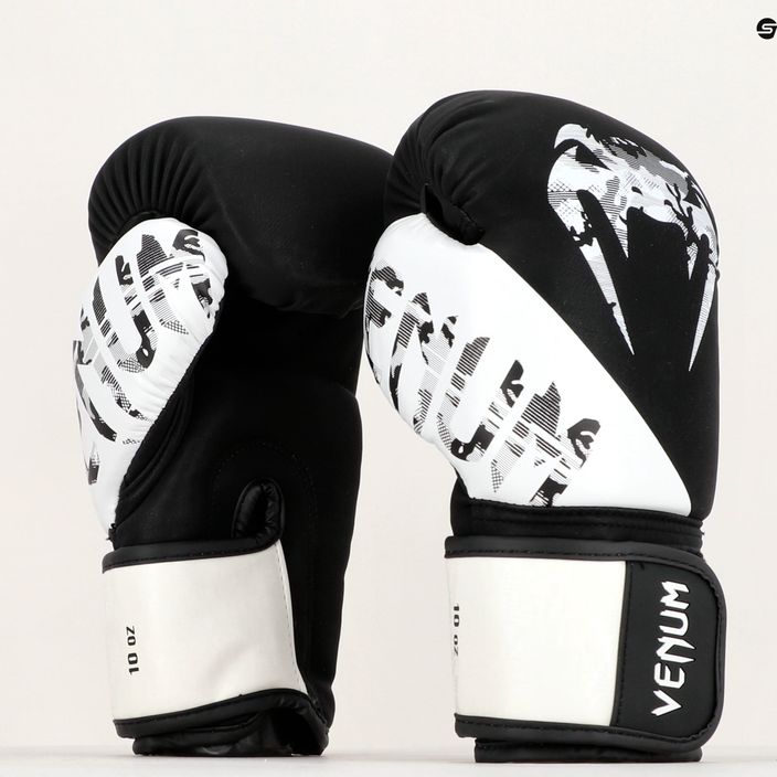 Venum Legacy boxerské rukavice čierno-biele VENUM-04173-108 12