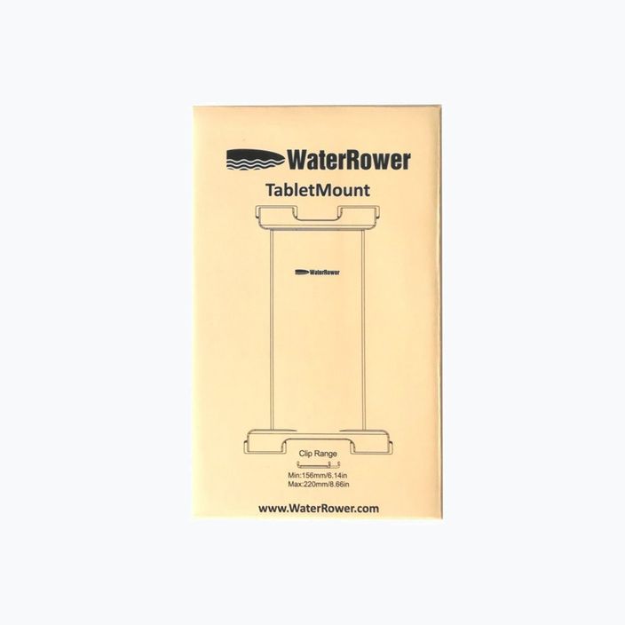 Veľký držiak tabletu WaterRower pre vodné veslárske trenažéry čierny CZW-WR-651-L 6