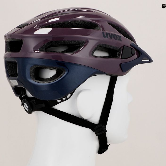 Dámska cyklistická prilba UVEX True purple S4100530715 9